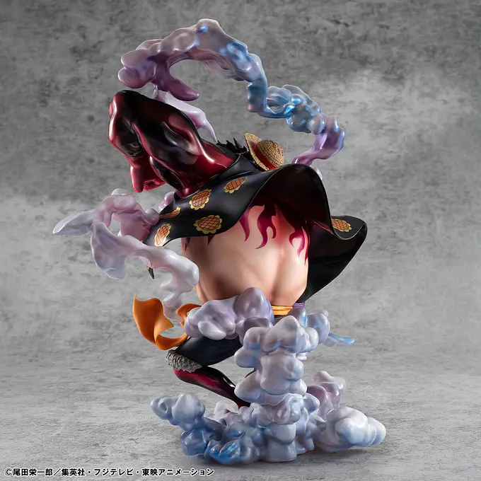 One Piece Monkey D. Luffy Gear 4 Boundman 10th Limited Ver. Portrait.Of.Pirates SA-MAXIMUM Statue 30 cm | MegaHouse photo 6