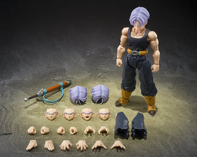 Dragon Ball Z S.H.Figuarts Action Figure Trunks (Z-Fighters) Group Base Ver.B Limited Edition 14 cm | Tamashii Nations photo 9