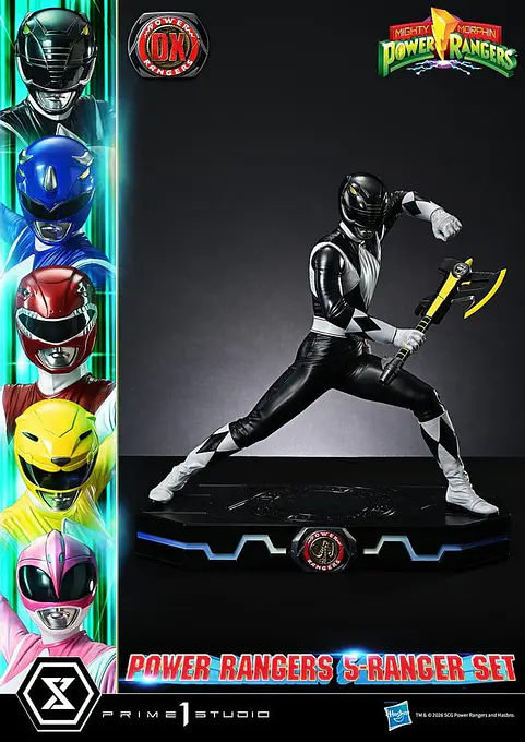 Mighty Morphin Power Rangers Premium Masterline Set of 5 Statues 1/4 Deluxe Bonus Version 62 cm - Prime 1 Studio photo 20