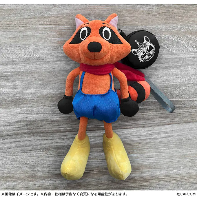 Resident Evil Mr. Raccoon 30th Anniversary Plush Toy 28 cm | Capcom photo 3