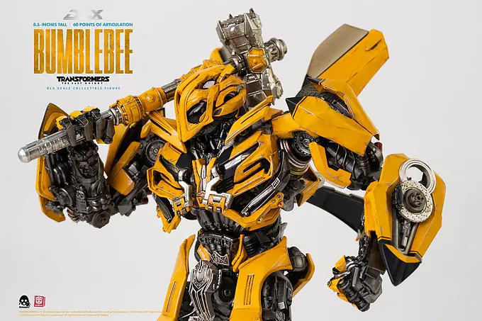 Transformers: The Last Knight DLX Bumblebee Action Figure 22 cm (2027 Reissue) | threezero photo 12