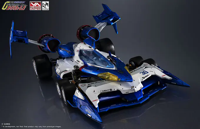 Super Asurada 01 Variable Action Hi-Spec United Future GPX Cyber Formula Vehicle - threeMega photo 26
