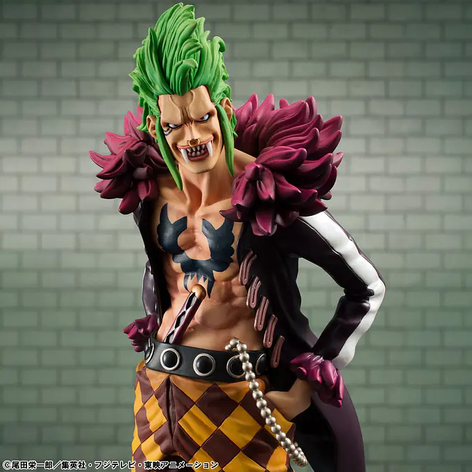 One Piece Portrait.Of.Pirates "Limited Edition" PVC Figure Bartolomeo the Cannibal (Limited Repeat) | MegaHouse photo 3