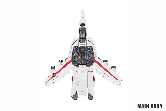 Kids Logic Mini Metal 002 Robotech Veritech VF-1J (Fighter Mode) Die-Cast Model photo 2