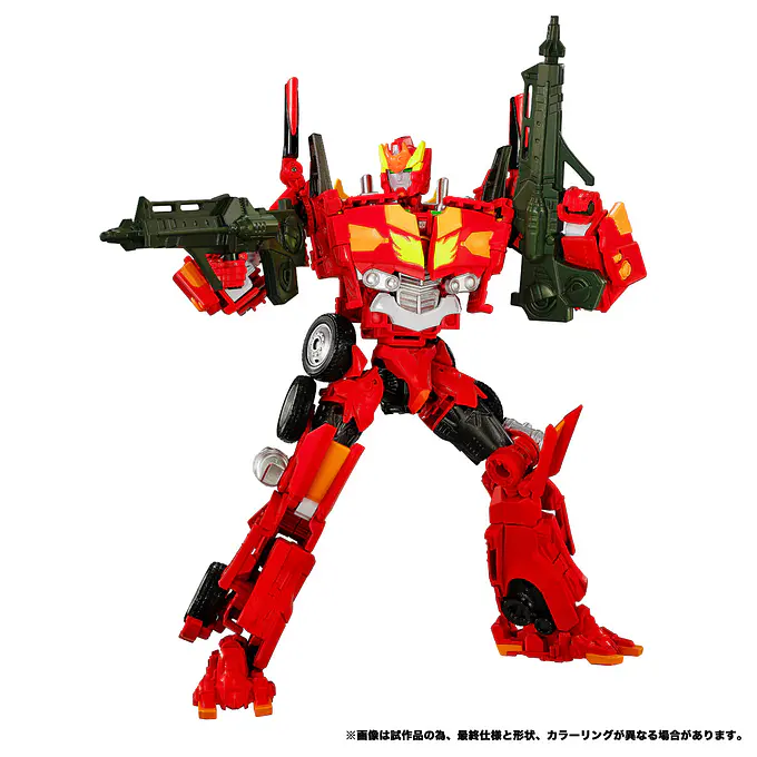 Transformers x Evangelion Synergenex Evangelion Prime Unit-02 Figure | Takara Tomy photo 2