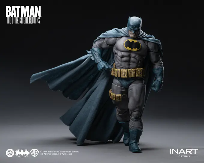 Batman: The Dark Knight Returns Batman (Blue Suit) Action Figure | INART photo 10