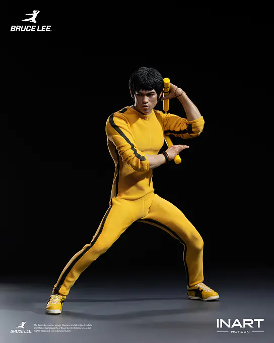 Bruce Lee (Yellow Jumpsuit) 1/12 Action Figure | INART photo 7