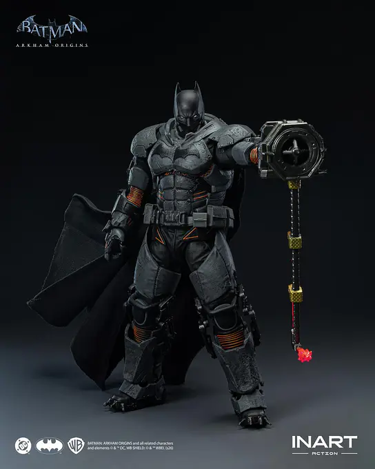 Batman: Arkham Origins Batman (XE Suit) Action Figure | INART photo 4
