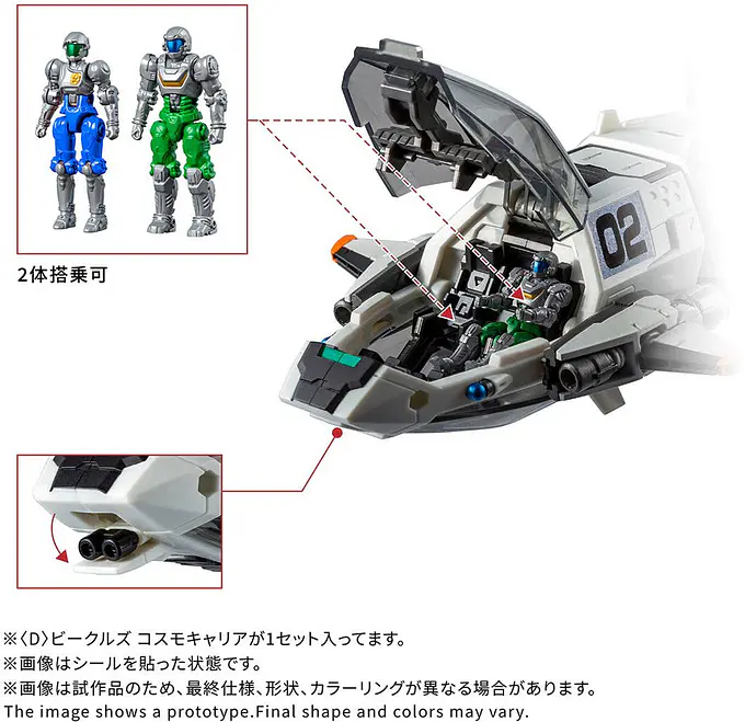 Diaclone D Vehicles Cosmo Carrier - Takara Tomy photo 7