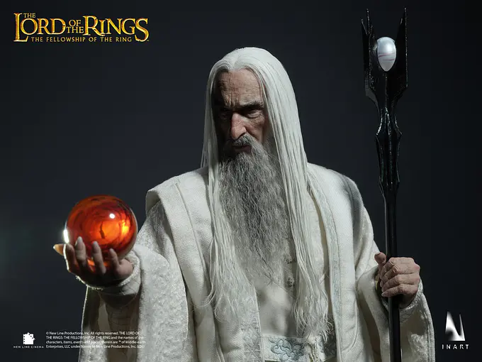 The Lord of the Rings: The Fellowship of the Ring Saruman 1/6 Collectible Figure | INART photo 15