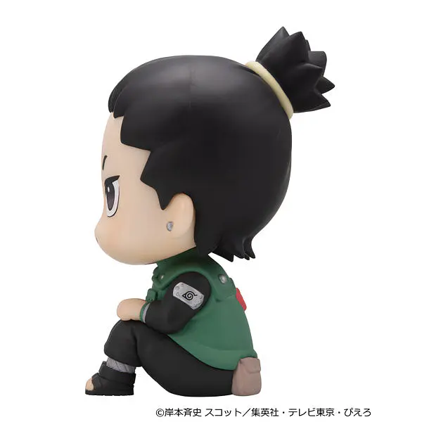 Naruto Shippuden Look Up PVC Figure Set Shikamaru Nara and Gaara (Smile Ver.) with Bonus Pouch | MegaHouse photo 11