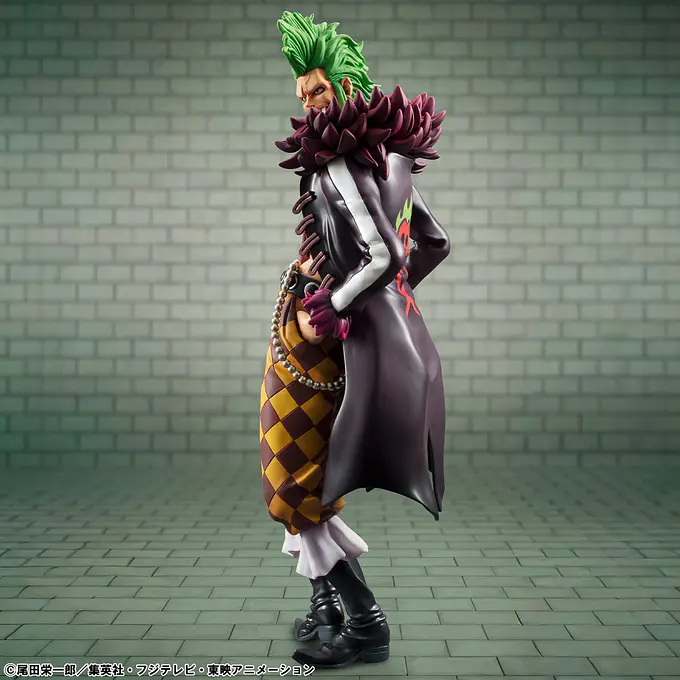 One Piece Portrait.Of.Pirates "Limited Edition" PVC Figure Bartolomeo the Cannibal (Limited Repeat) | MegaHouse photo 4