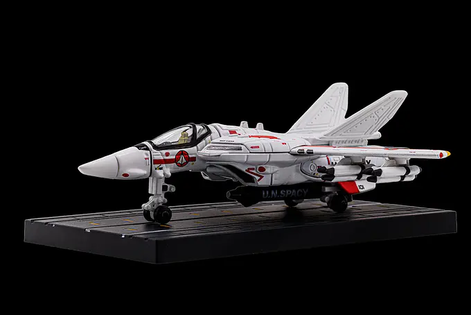 Kids Logic Mini Metal 002 Robotech Veritech VF-1J (Fighter Mode) Die-Cast Model photo 4
