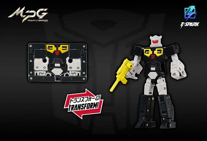 Transformers MPG-27 Twincast and Rewind Figure Set | Takara Tomy photo 3
