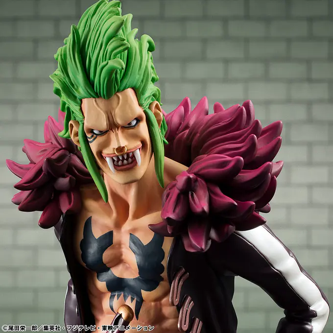 One Piece Portrait.Of.Pirates "Limited Edition" PVC Figure Bartolomeo the Cannibal (Limited Repeat) | MegaHouse photo 9