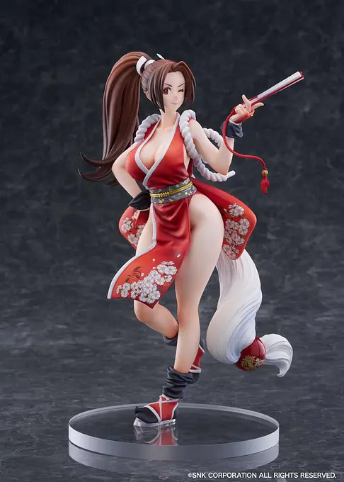 The King of Fighters XV PVC Figure 1/7 Mai Shiranui AmiAmi Limited Edition 26 cm photo 11
