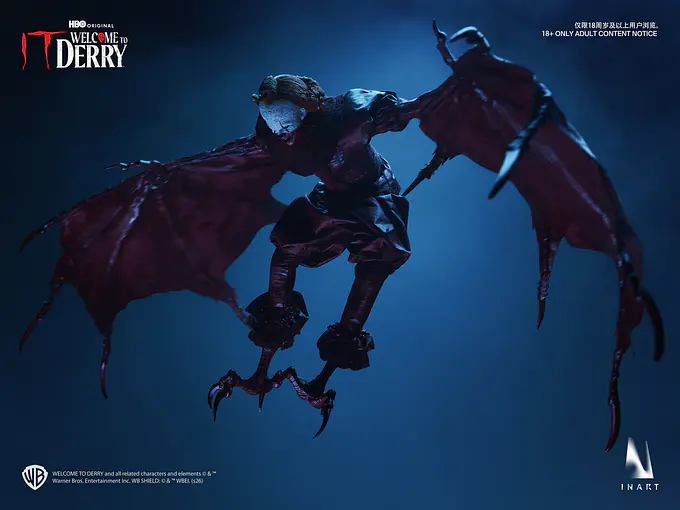 IT: Welcome to Derry Pennywise (Bloody Version) 1/6 Collectible Figure | INART photo 7