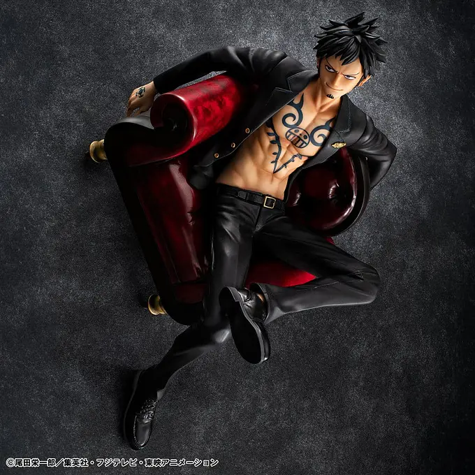 One Piece Portrait.Of.Pirates "S.O.C" PVC Figure Trafalgar Law Ver.R | MegaHouse photo 13