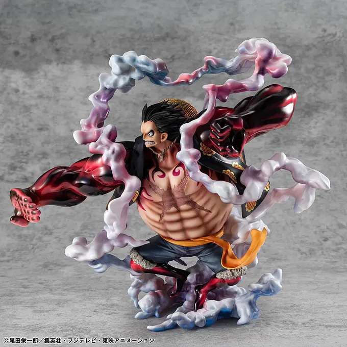One Piece Monkey D. Luffy Gear 4 Boundman 10th Limited Ver. Portrait.Of.Pirates SA-MAXIMUM Statue 30 cm | MegaHouse photo 8