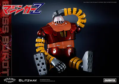 Mazinger Z Carbotix Action Figure Boss Borot (Reissue) | Blitzway