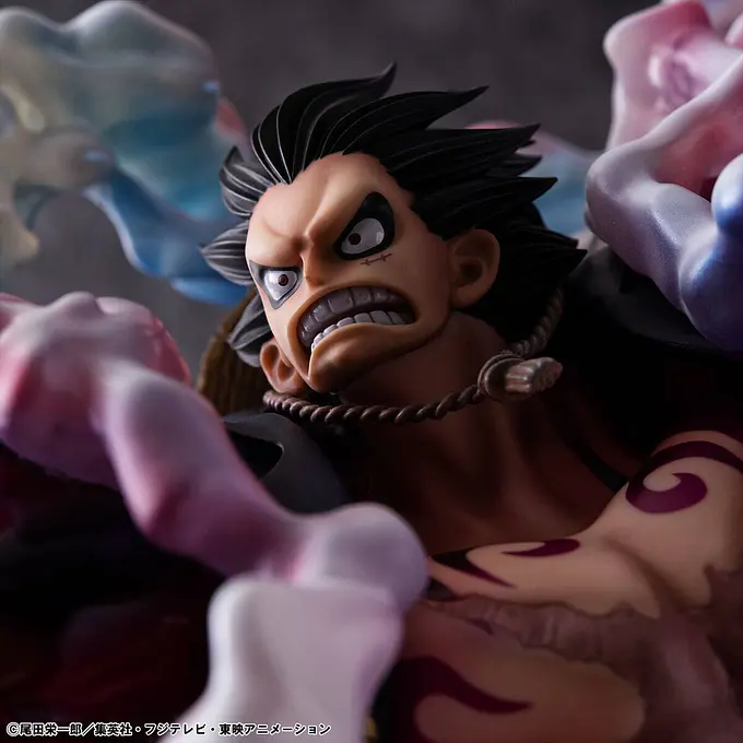 One Piece Monkey D. Luffy Gear 4 Boundman 10th Limited Ver. Portrait.Of.Pirates SA-MAXIMUM Statue 30 cm | MegaHouse photo 20