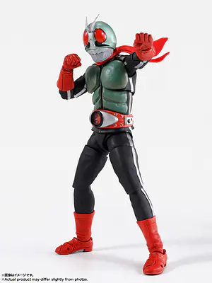 S.H.Figuarts (Shinkocchou Seihou) Kamen Rider New 2 Glory of Showa Rider Edition - alternate view
