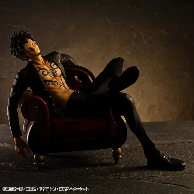One Piece Portrait.Of.Pirates "S.O.C" PVC Figure Trafalgar Law Ver.R | MegaHouse photo 15
