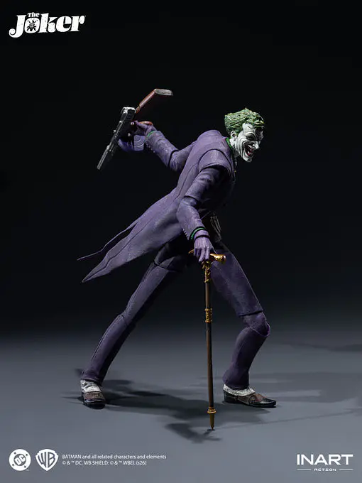 DC Comics The Joker 1/12 Action Figure | INART photo 8