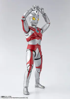 Ultraman Ace S.H.Figuarts Ultraman Ace Figure | Tamashii Nations - alternate view
