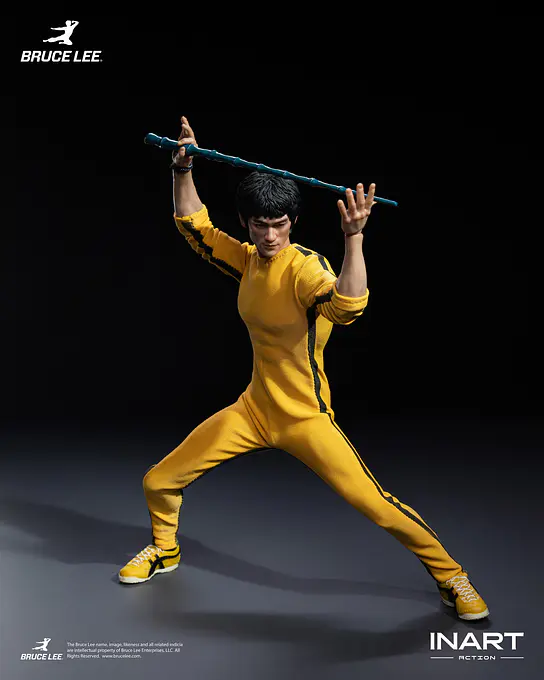 Bruce Lee (Yellow Jumpsuit) 1/12 Action Figure | INART photo 13