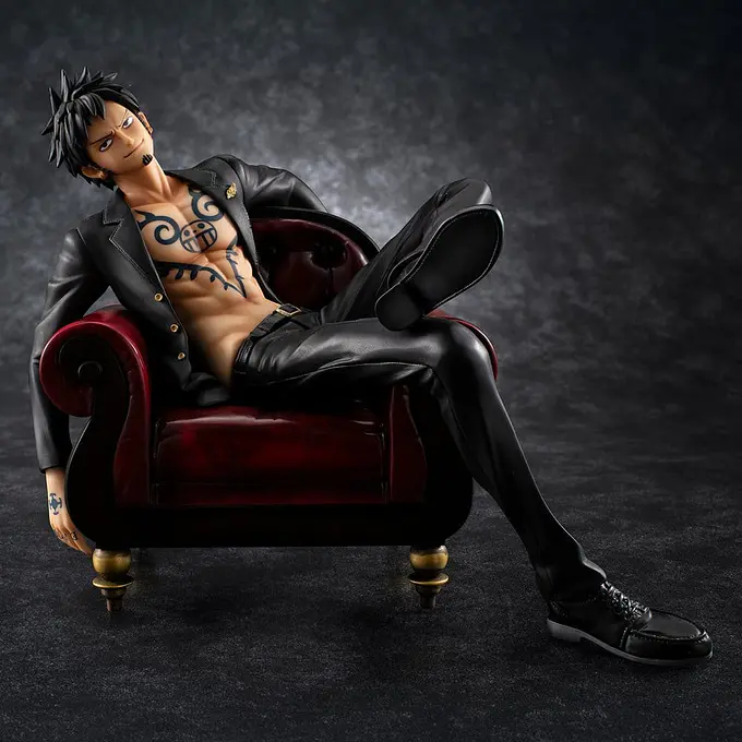 One Piece Portrait.Of.Pirates "S.O.C" PVC Figure Trafalgar Law Ver.R | MegaHouse photo 11