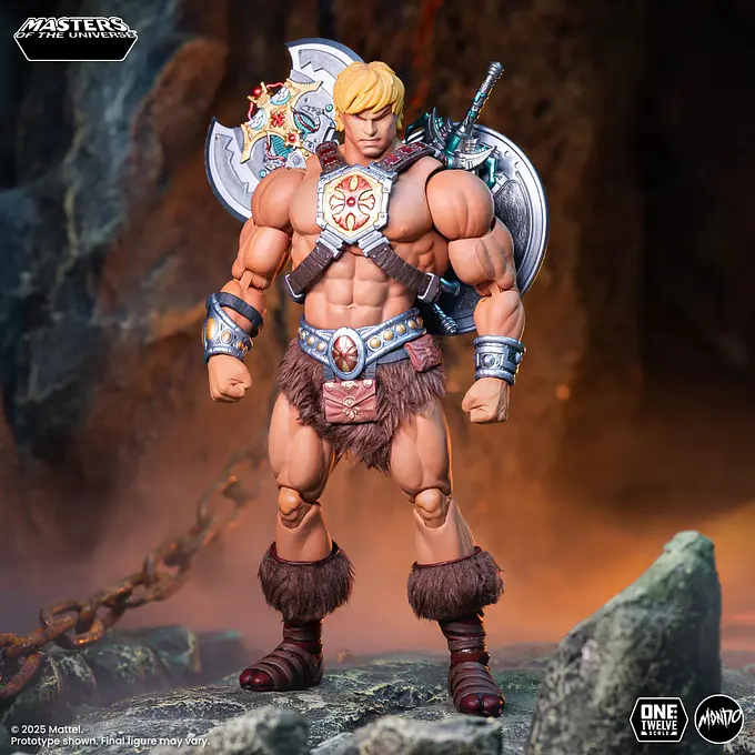 Masters of the Universe 200X He-Man 1/12 Scale Action Figure photo 3
