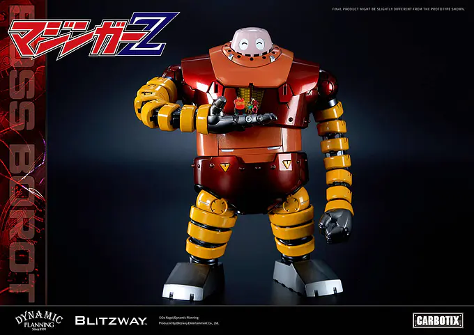 Mazinger Z Carbotix Action Figure Boss Borot (Reissue) | Blitzway photo 2