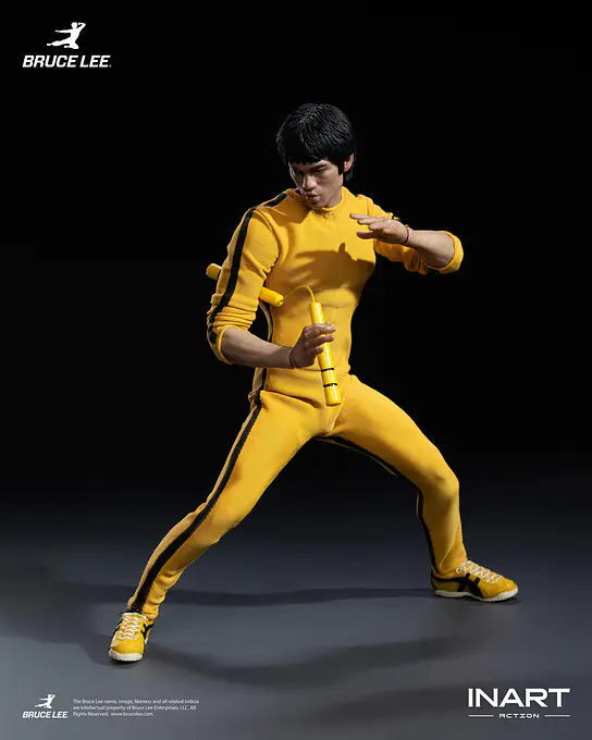 Bruce Lee (Yellow Jumpsuit) 1/12 Action Figure | INART photo 8