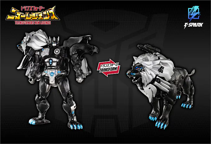 Transformers New Legends NL-09 Dark Amber Leo Prime and Blue Bolt Figure Set | Takara Tomy photo 3