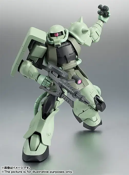 Mobile Suit Gundam Robot Spirits (Side MS) MS-06 Zaku II ver. A.N.I.M.E. Figure | Tamashii Nations photo 8