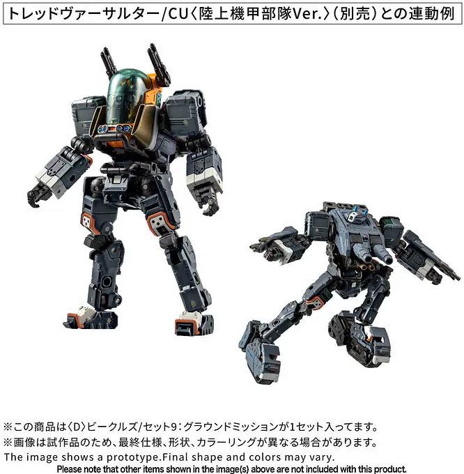 Diaclone (D) Vehicles Set 9 Ground Mission | Takara Tomy photo 8