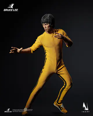 Bruce Lee (Yellow Jumpsuit) 1/6 Collectible Figure | INART - alternate view