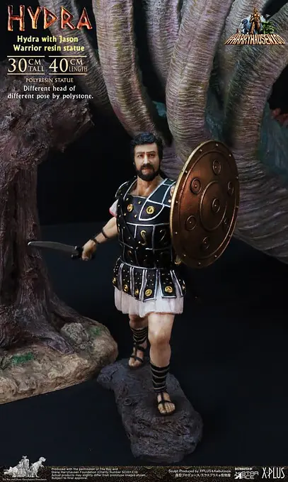 Ray Harryhausen Jason and the Argonauts Hydra with Jason Polyresin Statue 30 cm | Star Ace Toys photo 5
