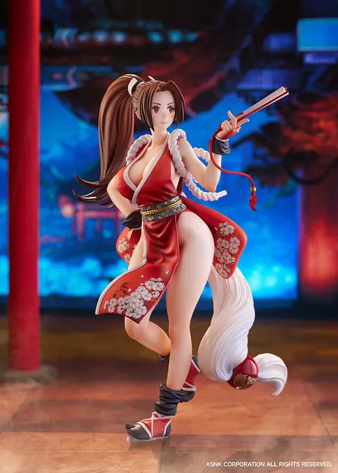 The King of Fighters XV PVC Figure 1/7 Mai Shiranui AmiAmi Limited Edition 26 cm photo 5
