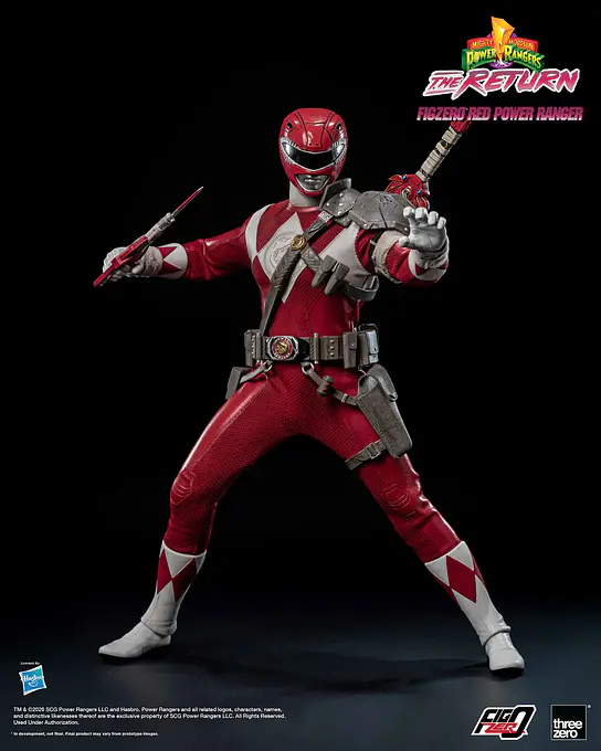 Mighty Morphin Power Rangers: The Return FigZero 1/6 Red Power Ranger Figure - threezero photo 12