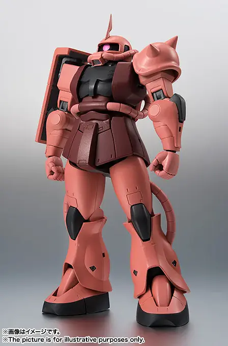 Mobile Suit Gundam Robot Spirits (Side MS) MS-06S Char's Zaku II ver. A.N.I.M.E. Figure | Tamashii Nations photo 4