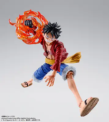 One Piece S.H.Figuarts Monkey D. Luffy New World Option Parts Set | Tamashii Nations - alternate view