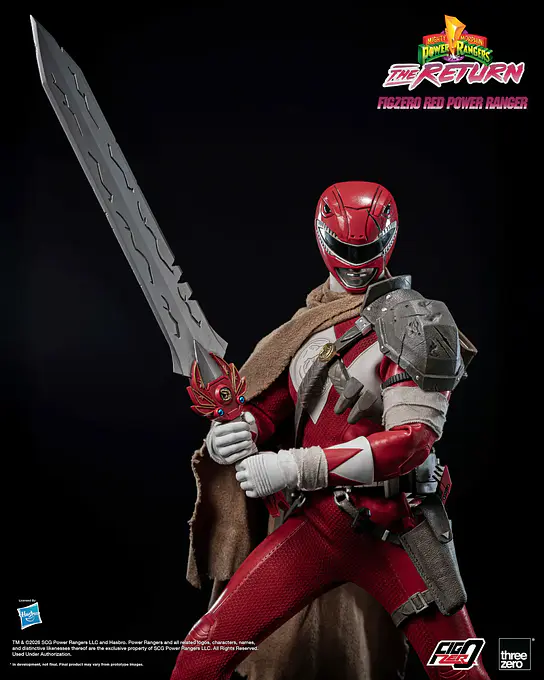 Mighty Morphin Power Rangers: The Return FigZero 1/6 Red Power Ranger Figure - threezero photo 4
