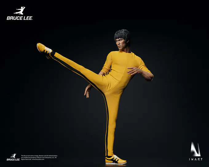 Bruce Lee (Yellow Jumpsuit) 1/6 Collectible Figure | INART photo 7
