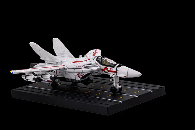 Kids Logic Mini Metal 002 Robotech Veritech VF-1J (Fighter Mode) Die-Cast Model photo 7