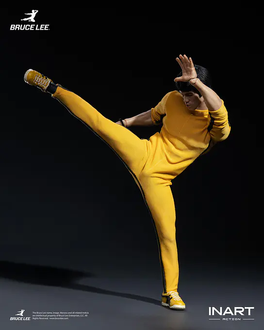 Bruce Lee (Yellow Jumpsuit) 1/12 Action Figure | INART photo 10