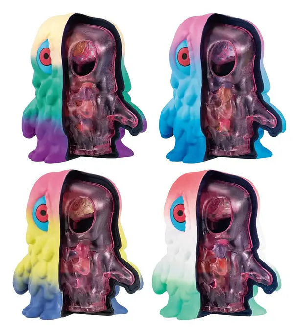 Godzilla Inside Fantasy Mini Figures Hedorah Blind Box Assortment (4) | MegaHouse