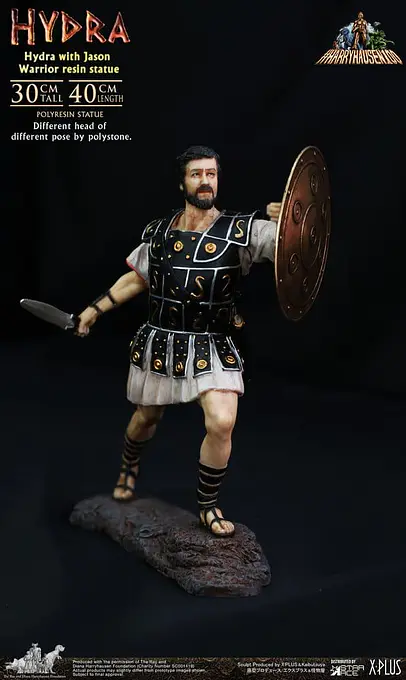 Ray Harryhausen Jason and the Argonauts Hydra with Jason Polyresin Statue 30 cm | Star Ace Toys photo 6