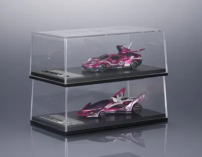 Future GPX Cyber Formula Collection -Heritage Edition- Vehicles 2-Pack Proto Jaguar Z-6 & Aoi Stealth Jaguar Z-7 | MegaHouse - alternate view